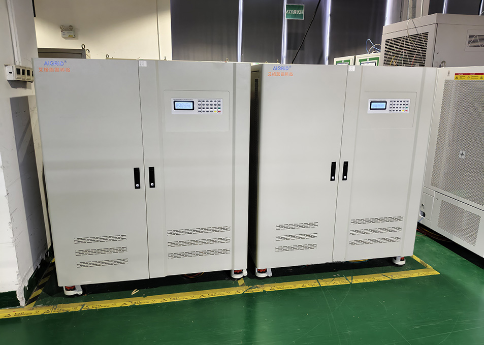 100KVA 三相交流变频电源 充电桩模块测试应用